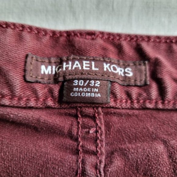 Michael Kors burgundy jeans - Picture 4 of 7